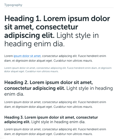 StudioPress typography