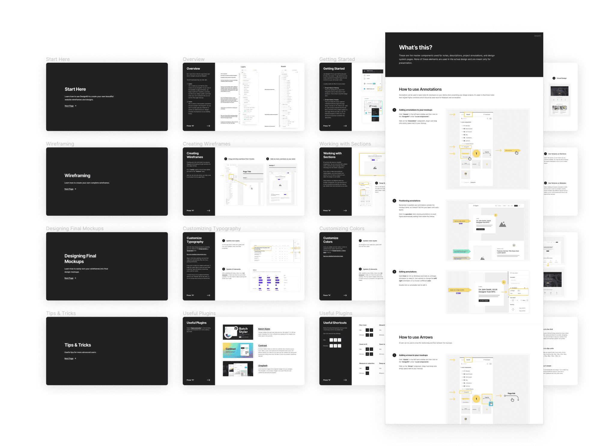 How to instructions and video tutorials.